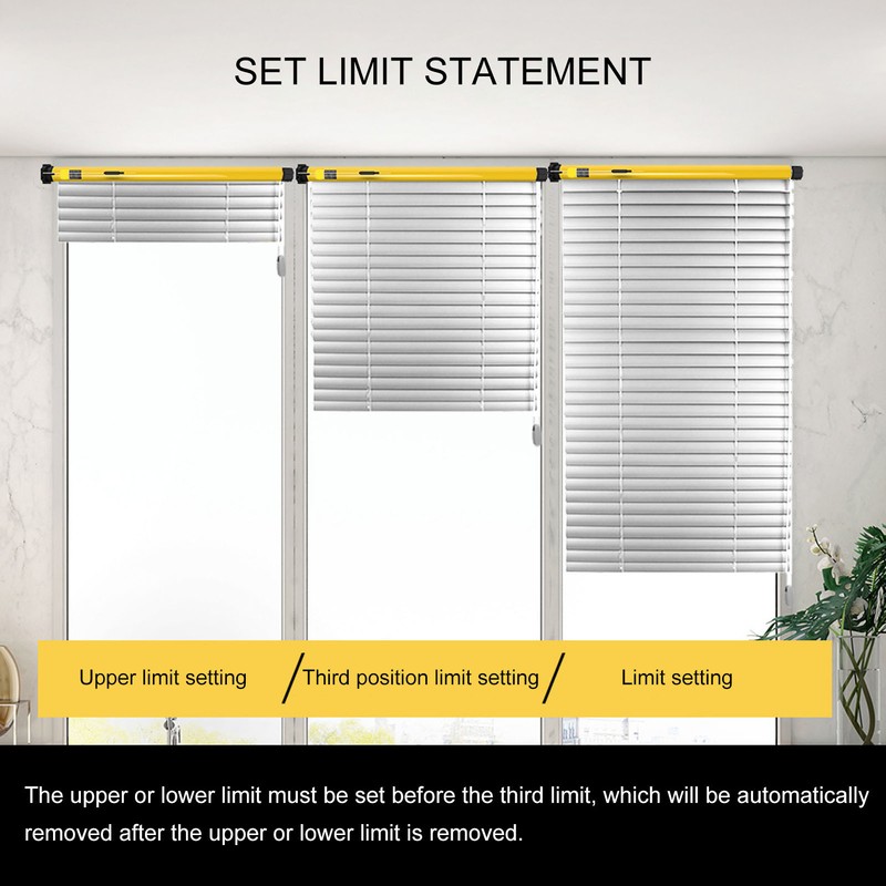 Smart Roller Shade Blind Motor Lithium Battery Rechargeable APP Voice