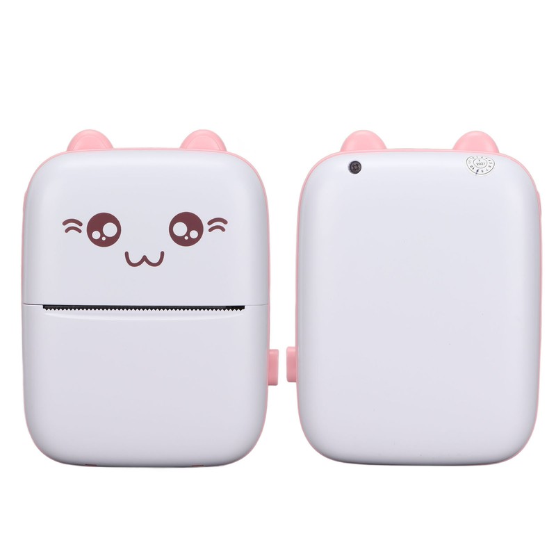 Mini Printer Portable Text Picture Memo Shopping List Label Inkless