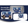 Congrats Grad Backdrop Banner | 2025 Graduation Party Decorations |