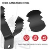 Drain Snake Drill Attachments,8-Piece Drain Cleaner Combination Cutter Heads, Used