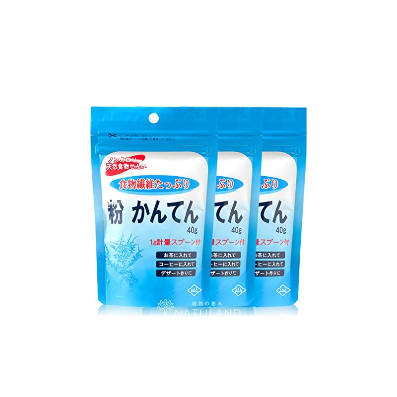 Asahi Powdered Agar (1.4 oz (40 g) (3 bag set))