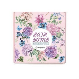 PAHALA Bath Bombs Gift Set With Natural Essential Oils Perfect for Bubble Spa 3.5 ounces (Rose Set (4PC))