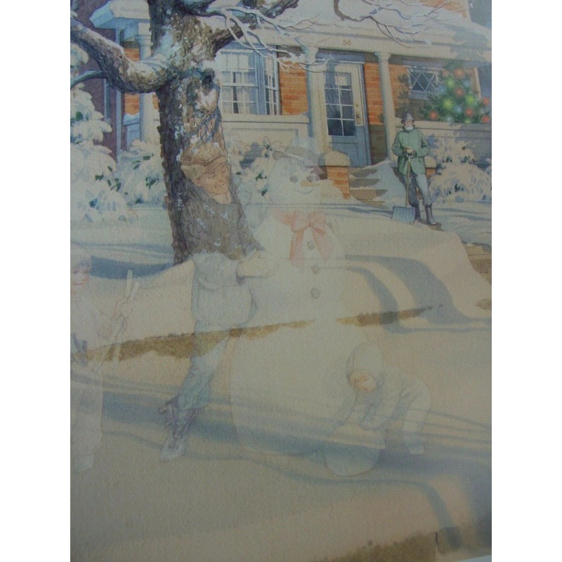 Charles Peterson Yesterdays Snow Ltd. Ed. Encore Edition Print  Mint