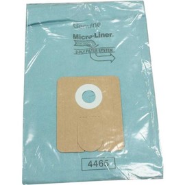 MasterCraft 4465 Micron Vacuum Cleaner Bags / 5 pack - Generic w/Dust Seal
