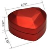 LED Heart Shaped Ring Box for Wedding, Proposal, Engagement, Valentine'