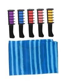 MERRYHAPY Hair Chalk Comb Hair Dye Set 5pcs Change Boys and Girls-friendly Random Color
