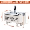 IWIWE WB24T10029 Range Surface Burner Control Switch Replacement for GE