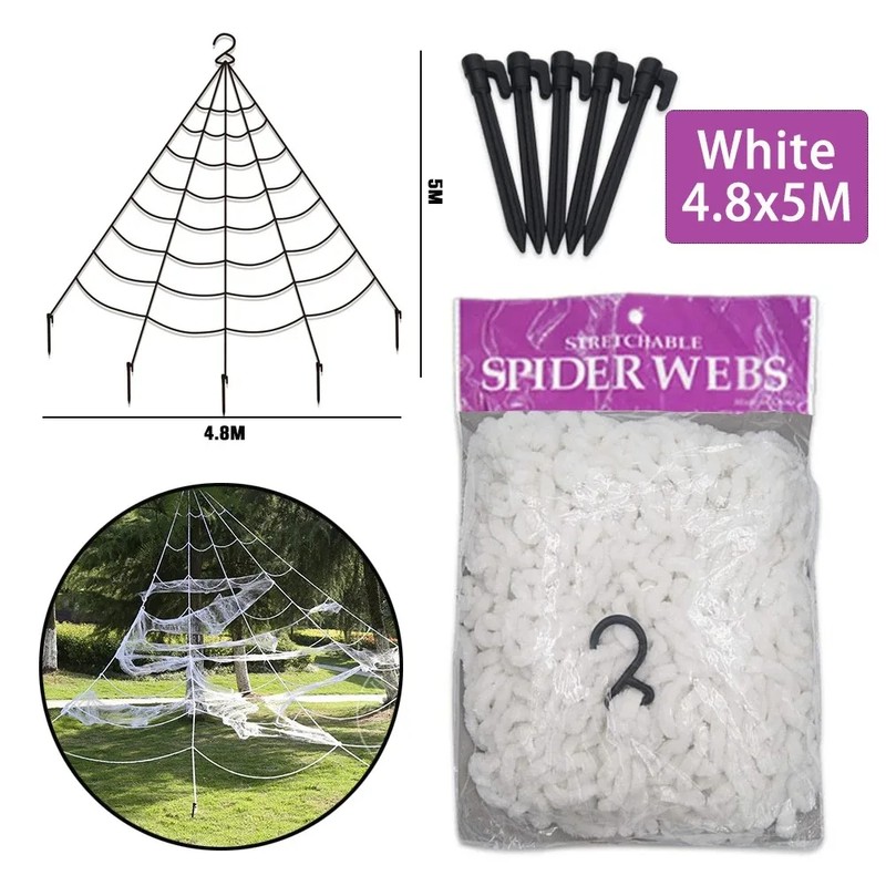 Halloween Spider Web Decoration