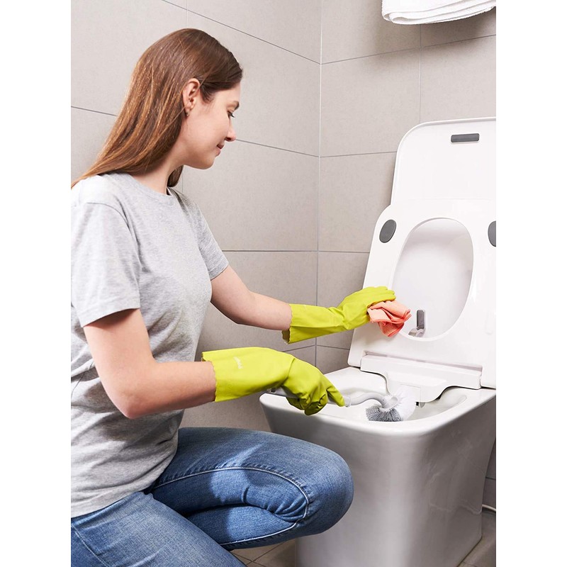 LANON wahoo Skin-Friendly Cleaning Gloves, Dishwashing Kitchen Gloves with Cotton