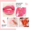 Lip Oil, Brillo de Aceite de Labios Hidratante para Maquillaje