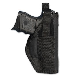 Barsony Gun Belt Loop Holster for Zastava M70 3.7" Left