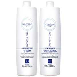 Ever Ego Nourishing Spa Deep Hydra Shampoo + Leave-in Conditioner 1000ml / 33.8oz