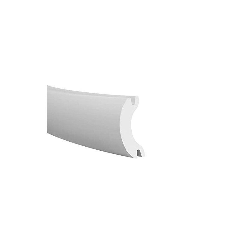 Steele Rubber Products 90-3584-240 RV 7/8" Insert Trim, White Sold