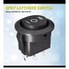 Joinfworld 2 Joinfworld 3 Way Round Rocker Switch 12V Waterproof