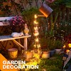 Twinkle Club 10 Strands 200 LED Firefly Bunch Lights, Waterproof,