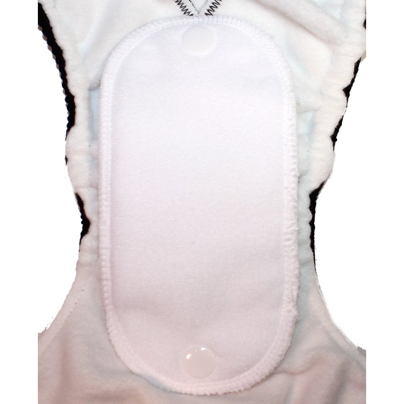 Glenndarcy Female Dog Nappy - Urine Incontinence - Poppers (Pink