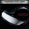 Limsas Boho Steering Wheel Cover Elastic Microfiber for Women, Universal