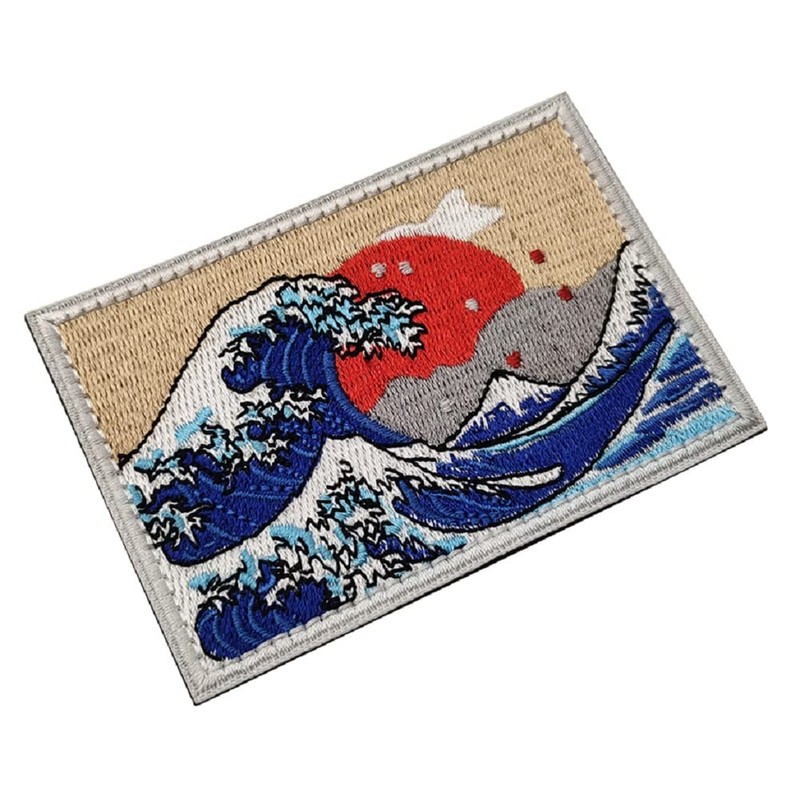 Phoenix Ikki Great Wave Off Kanagawa, Sunrise Flag, Sun Flag