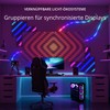 Twinkly Line Starter Kit 1,5m, Magnetischer Multicolor-LED-Streifen, Kit mit Smart