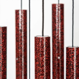 Corinthian Bells by Wind River - 27 inch Ruby Splash Wind Chime for Patio, Backyard, Garden, and Outdoor Decor (Aluminum Chime) Made in The USA