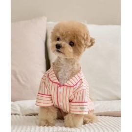 도씨 DOSSY 실크핏 러브썸 펫 잠옷 2026SS_P0504 131208 DOSSY Silk Fit Love Some Pet Pajamas 2026SS_P0504 131208