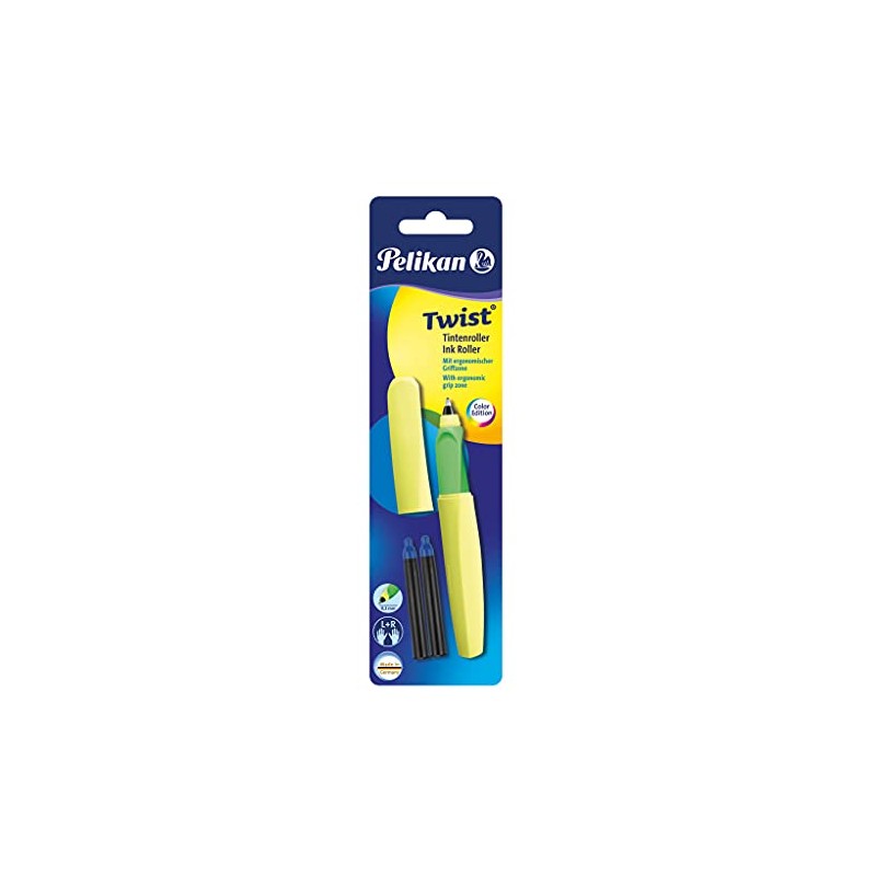 Pelikan Twist, Universal Fountain Pen for Right- and Left-Handed People,
