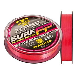 Trabucco Fishing Line Surf Fluoro Pink 0.221 mm 6.95 kg 300 m Fluorine Sea Spinning Surfcasting Bolo