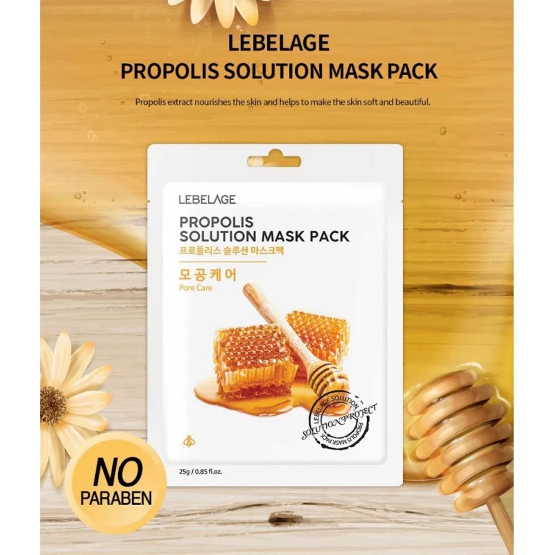 Mascarillas Coreana Nutrientes_ Ginseng Rojo Propoleo_20pz Mixta