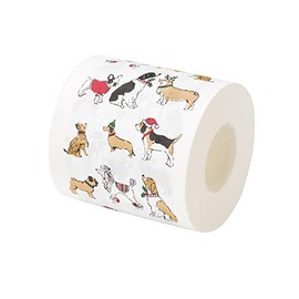 Talking Tables Christmas Party Decoration Botanical Hound Toilet Roll Christmas