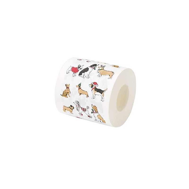 Talking Tables Christmas Party Decoration Botanical Hound Toilet Roll Christmas