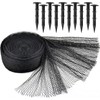 Koi Pond Netting Kit 4.5m x 6m Black Heavy Duty