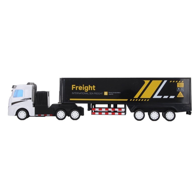 Container Truck Toy High Simulation Extended Carriage Container Trailer Model