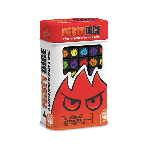 MindWare Feisty Dice Tin - Ages 6 and up