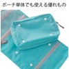Compact Travel Hanging Pouch Red