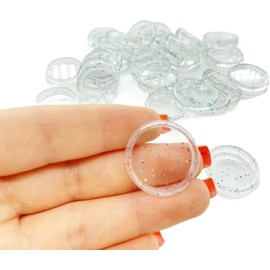 10 Pcs 24mm Heart Binder Rings Loose Leaf Binder Ring,Plastic for Index Cards,Flashcard Discs Binding Discbound Planners Rings Office Book