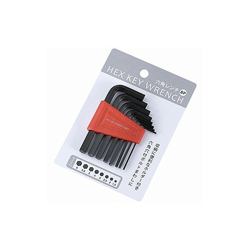 Eko Kinzoku Hex Wrench 8P 0547-039