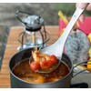Boundless Voyage Titanium Long Handle Ladle Soup Spoon Thickeness Tableware