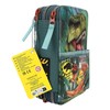 Depesche 11757 Dino World Danger-Filled 3-Compartment Pencil Case with Trex