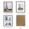 Hongkee 11x14 Picture Frame Rustic Grey Poster Frame 2 Pack