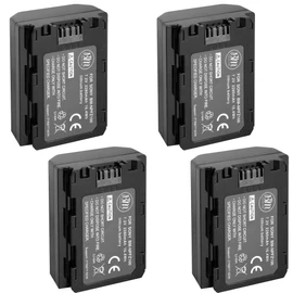 BM Premium 4 NP-FZ100 Batteries for Sony Alpha 1, ZV-E1, ZV-E10 II, FX3, FX30, a7C, a7C R, a7C II, a7S III, a6600, a6700, A7RIII, A7R3, a7 III, a7R IV, a7R V, a7 IV, a9, a9 II, a9 III, A9R, A9S Camera