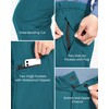 Rain Pants Mens Waterproof Rain Over Pants Windproof Hiking Pants