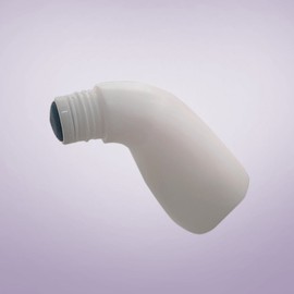 50ml Empty Curved Sponge Tip Applicator Bottle for Liquid Personal Care M11612 3ea