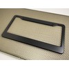 Special Edition Anodized Aluminum CAR License Plate Frame - Black