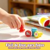 Juego De Sellos De Dibujos Animados De 60 Piezas Para