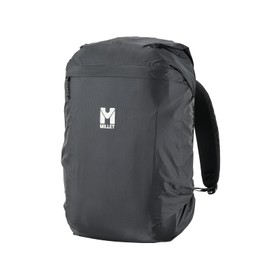 Millet Waterproof Rain Cover, Zip, Rain Cover, 20/25 MIS01319, Black - Noir (New LOGO), new LOGO