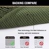 Smarcute Chenille Bath Mat for Bathroom Luxury Thick Bathroom Mat