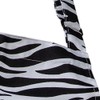 Classic Home Store Zebra Print Bib Apron with Pocket &