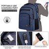 Liokesa - Mochila para hombre, Azul, 15.6'', Mochilas de viaje