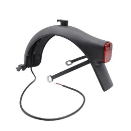 Scooter Rear Fender Assembly with Hook&Taillight Integrated Compatible with Ninebot by Segway F2 / F2 Pro / F2 Plus Kickscooter Rear Mudguard Support Bracket F2 Series Fender Original Accessories