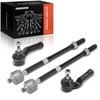 A-Premium Set of 4, Front Inner & Outer Tie Rod